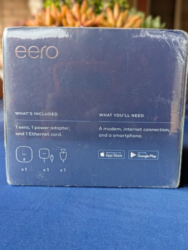 NIB eero 1200Mbps 2 Ports Dual Band Mesh Router (J010111), Wifi System, 1500 Sq - Picture 2 of 4
