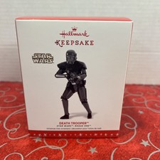 Hallmark Keepsake Star Wars  Rogue One Death Trooper 2016 Ornament   NIB