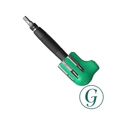 ANEX Schraubendreher Set L-Griff Sechskant Kreuzschlitz und Flachkopf Bits 7-...