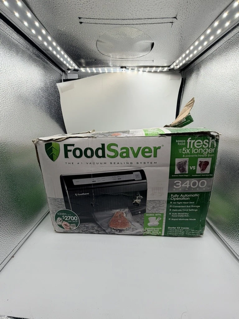 FoodSaver V3425 Vacuum Sealing System Fully Automatic Food Preservation