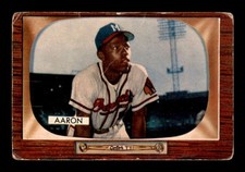 1955 Bowman #179 Hank Aaron   GOOD X3511367