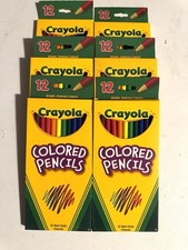 6 Packs Of 12 Crayola Colored Pencils Non Toxic Brand New Assorted Colors