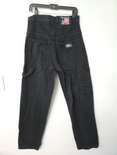 Vintage RALPH LAUREN POLO JEANS CO. Utility Cargo Pants Men's 32 Black