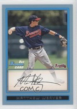 2009 Bowman Draft Prospects Blue 397/399 Matt Weaver Matthew Weaver #BDPP15 d1w