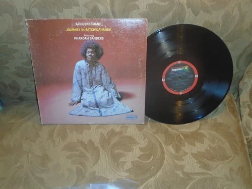 Alice Coltrane Pharoah Sanders Journey in Satchidananda Impulse AS 9203 stereo