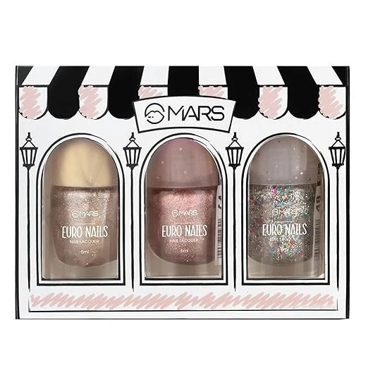 MARS EURO Nail Polish | Glossy Gel Finish | Rich Pigmentation | Chipfr...