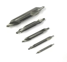 5 PIECE M42 8% COBALT 60 DEGREE NO.1-NO.5 CENTER DRILL SET (5000-3011)