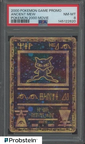 2000 Pokemon Game Promo Pokemon 2000 Movie Ancient Mew PSA 8 NM-MT