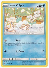 Pokemon TCG Alolan Vulpix 30/156 Common Ultra Prism LP on eBay