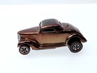 Hot Wheels Redline Classic '36 Ford Coupe Brown Black Interior Very Nice!! TN119