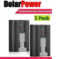 2 Pack Ring V4 Battery for Ring camera Doorbell Solar Floodligh 2/3/4/3 plus US