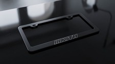 Black Bmw X Kith Black Metal Limited Edition License Plate Frame Black Bmw X Kith Black Metal Limited Edition License Plate Frame