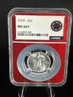1929 25c Standing Liberty Quarter NGC MS66+. Free Shipping.