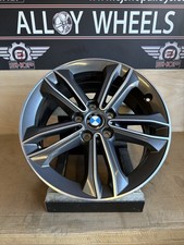 1 X GENUINE BMW 1 2 Series F40 F44 F45 F46 17” ALLOY WHEEL 6856087 7.5J Is54