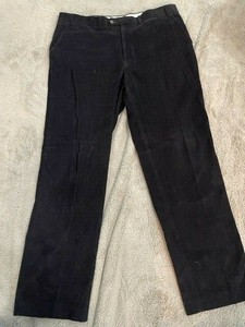 Black Corduroy Pants Sz 38WX32L | eBay