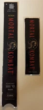 2 Homemade VHS Bookmarks Mortal Kombat Perfect Stocking Stuffer