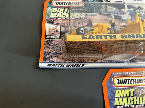 Matchbox Dirt Machines Vintage 1997 Lot Of 3 Shapers Pavers Haulers New In Box - Picture 8 of 15