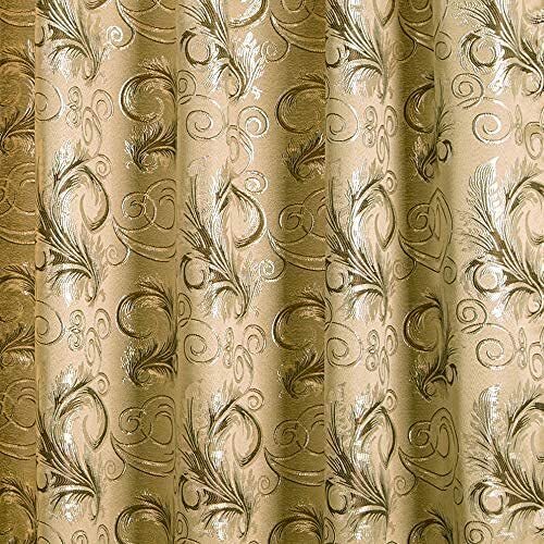 Glory Rugs Jacquard Luxury Curtain with Valance Panel set Sheer Backing included - Picture 41 of 58