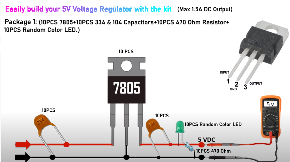Single Phase L780Cv Voltage Regulator Ic, V At ₹ 6/piece In Mumbai - Foto 9