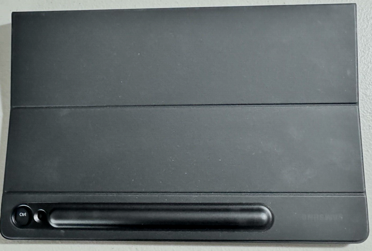 Genuine Samsung Galaxy Tab S9 FE Book Cover Keyboard Slim EF