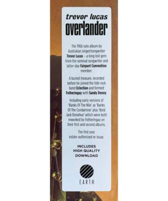 LP Overlander - Lucas, Trevor (#809236174970) 809236174970| eBay