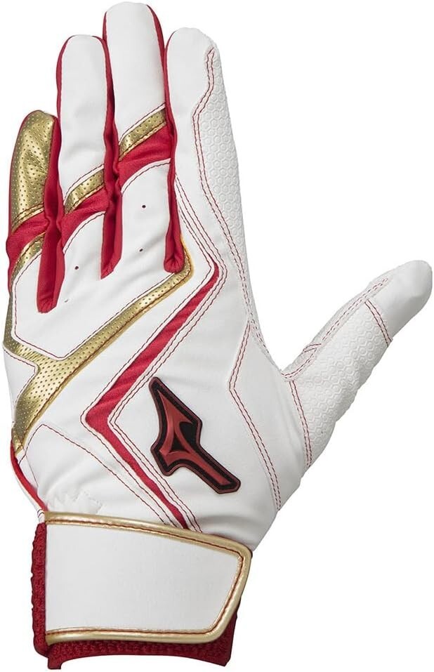 MIZUNO WILLDRIVE RED Baseball Batting Gloves 22AW L size Men's