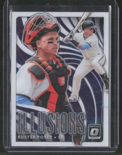 2020 Donruss Optic #OI-3 Buster Posey Optic Illusions