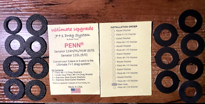 PENN SENATOR 6/0 114H / HL /HLW 115L 9/0 7+1 BRYAN YOUNG ULTIMATE