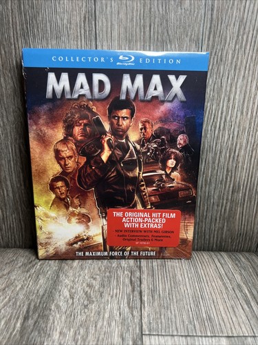 Mad Max Collector's Edition Blu-ray Slipcover Brand New Sealed Mel ...