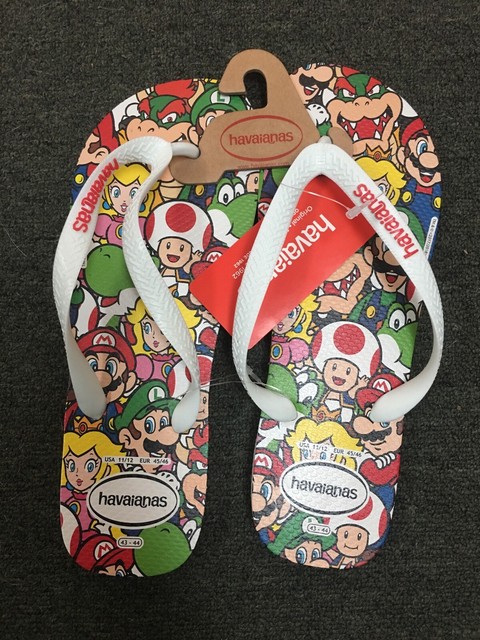 mario flip flops