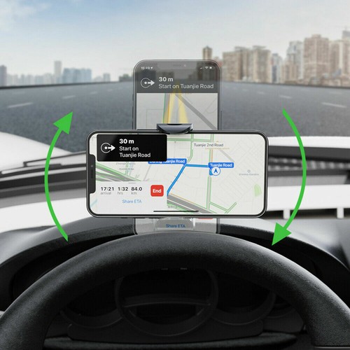 Car Dashboard Mount Phone Holder Stand Clip on Cradle Universal Cell Phone GPS - Picture 5 of 12