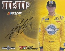 Todd Gilliland Hand Signed Promo Card - Nascar Autograph.