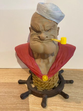 SUBLIME BUSTE STATUETTE DE POPEYE MARIN LEGENDAIRE