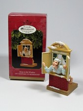Hallmark 1997 Away to the Window The Night Before Christmas Ornament QXC5135