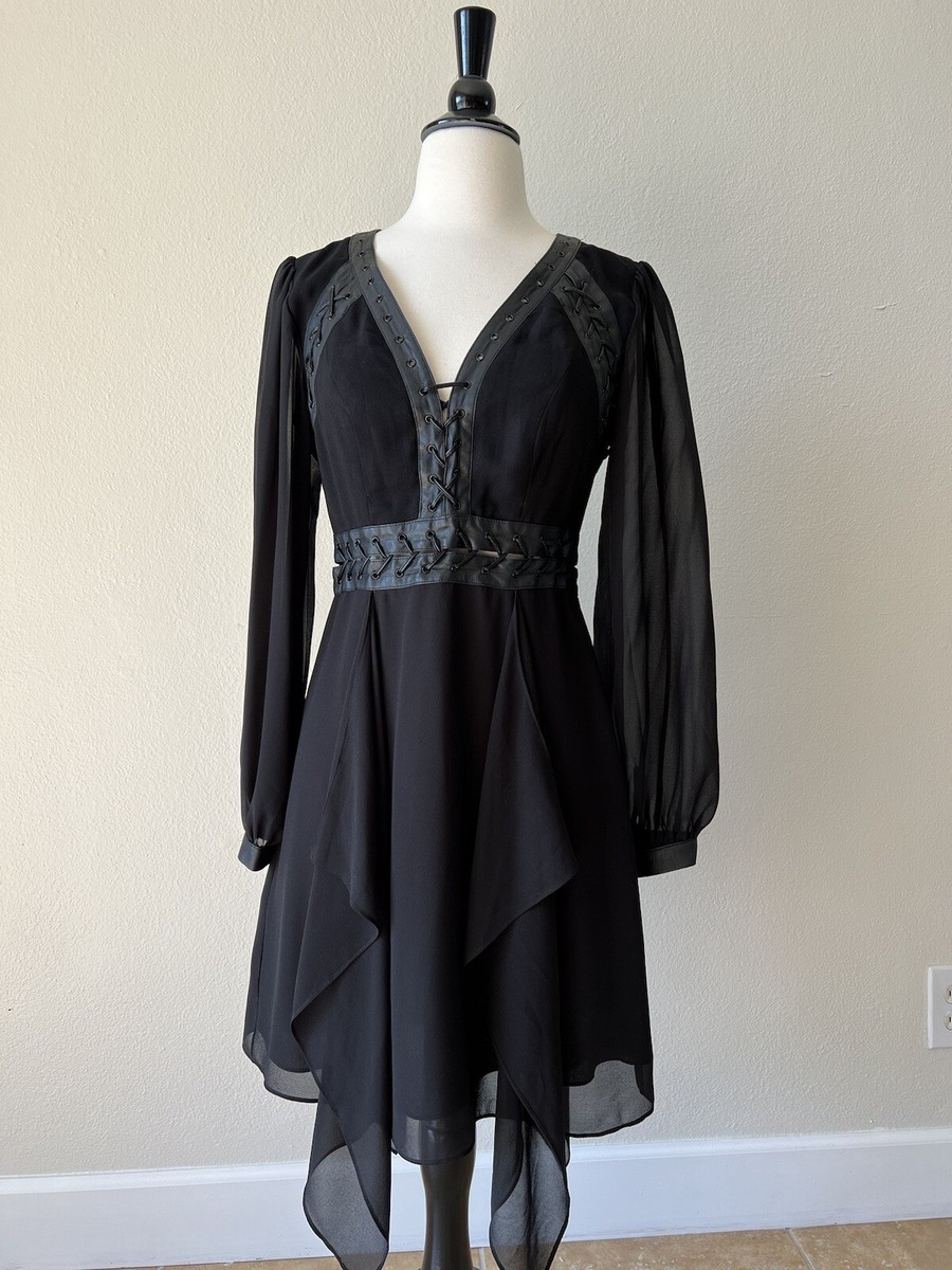 BCBG Max Azria Tulle Asymmetrical Dress 0 BCBG Max Azria Tulle Asymmetrical Dress 0