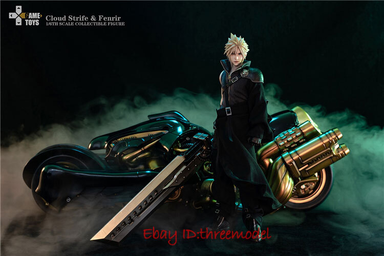 GAMETOYS 1/6 GT-006C FF7 Cloud Strife + Fenrir DX Ver Action