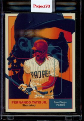2021 Topps Project 70 Card #511 Fernando Tatis Jr. 1953 by Matt