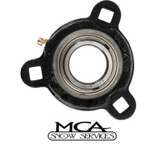 Under Tailgate Salt Spreader Auger Bearing 3 Hole 1-14 C To C 3 3fs20 Ab3h20f
