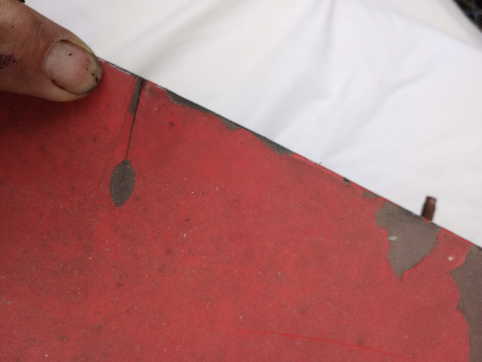 CHEVY MONZA HEADER PANEL RED ORIG CHEVROLET