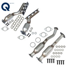 For 20052006 Nissan Armada 5.6l 4pcs Frontrearrightleft Catalytic Converters