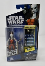 Star Wars Aurra Sing CW11 Clone Galactic Battle Game Sniper Rifle Boba Fett Code