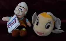 Pinocchio Geppetto  Cleo Bean Bags Lot of 2 Vintage