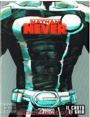NATHAN NEVER VARIANT COVER + Poster a tiratura limitata Bonelli Editore