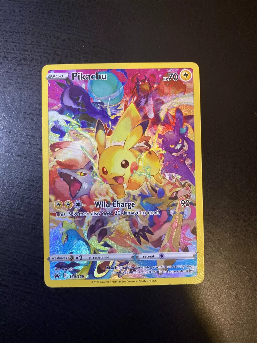 Pokémon TCG Crown Zenith Pikachu VMAX Special Collection Trading Card –  Archies Toys