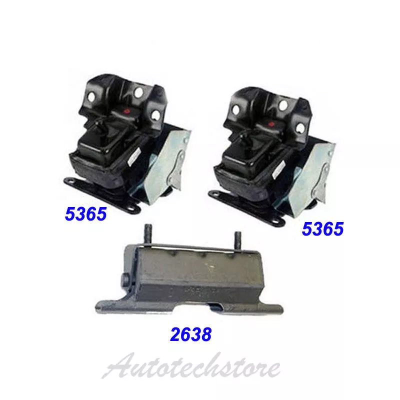 Motor y transmisión 4x4 para Chevy Suburban/GMC Yukon Denali XL 07-11 Juego de montaje 3 piezas Foto 2 de 4