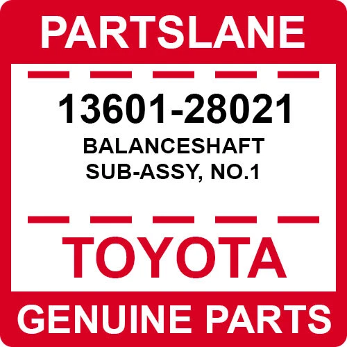 Eje de equilibrio genuino Toyota Camry Corolla Matrix HS250h OEM NO.1 13601-28021 Foto 2 de 4