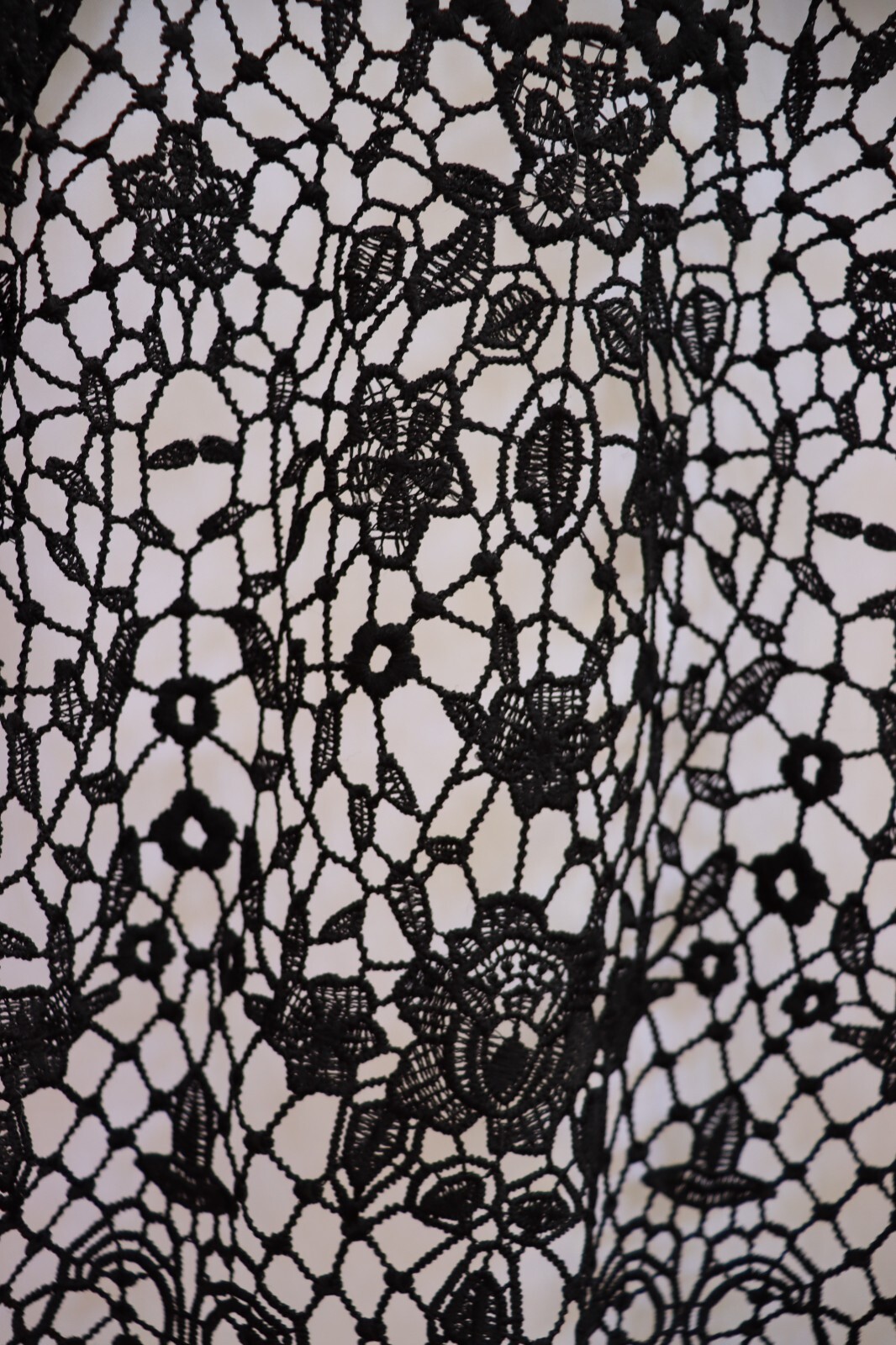 Bold Elements medium black mesh top with gold bac… - image 4