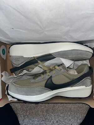 Size 10 - Nike Waffle Debut SE Neutral Olive Dark Stucco