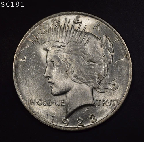1923 Peace Silver Dollar "Very Choice BU" *Free S/H After 1st Item*
