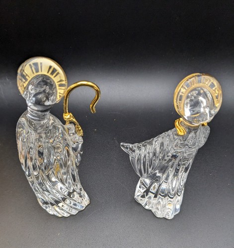 Gorham Kristall Krippe Heilige Familie Maria Jesus Josef mit Originalkarton - Bild 14 von 19